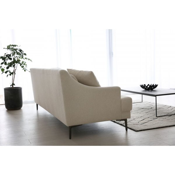 Soffa 3-sits beige modern - Hanna