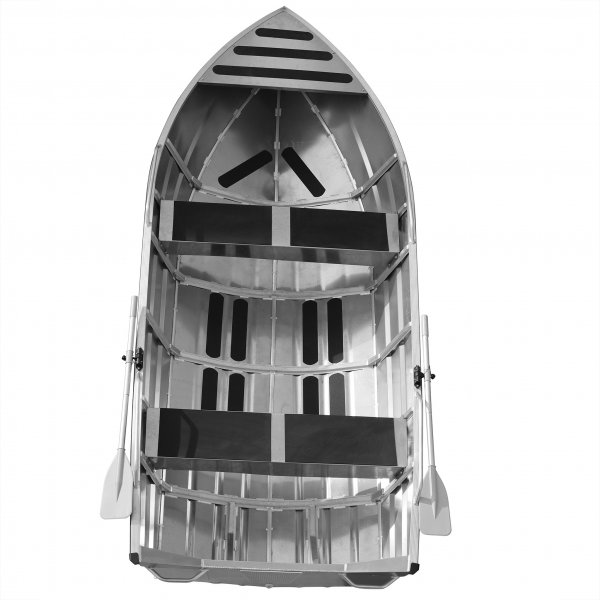 Aluminiumbt 4,2 m | 5 personer | 2 mm skrovtjocklek