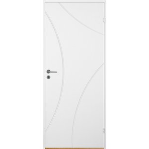 Innerdörr Bornholm - Kompakt dörrblad med radiefräst dekor A10 - 8x21