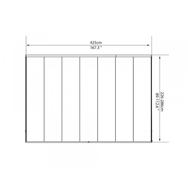 Altantak Feria - 3x4.25 m Altantak Feria - 3x4.25 m