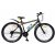 Mountainbike 27,5 tum st�lram 21 v�xlar svart gr�n
