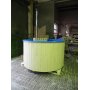 Trdgrd badkar avsluta glasfiber -  1,8 m