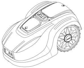 extra batteri robotgräsklippare matrix 24v 2,2ah litium
