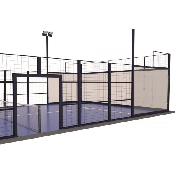 Padelbana Dou med belysning - Utomhusbana Padelbana Dou med belysning - Utomhusbana