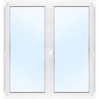 Parfönsterdörr 2-glas - Inåtgående - PVC