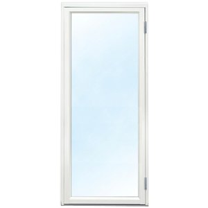 Fönsterdörr - Helglasad 3-glas - Aluminium - U-värde: 1,1 - Klarglas, Högerhängd