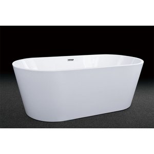 Badewanne Hygieia aus weißem Acryl - 170 x 80 x 58 cm Badewanne Hygieia aus weißem Acryl - 170 x 80 x 58 cm