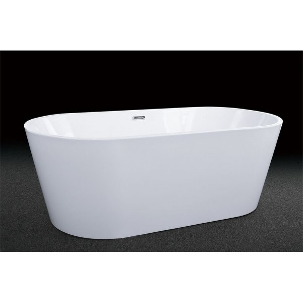 Badewanne Hygieia aus weißem Acryl - 150 x 75 x 58 cm Badewanne Hygieia aus weißem Acryl - 150 x 75 x 58 cm