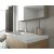 Badrumsmöbler Luxus 85 - Träfärgat med spegelskåp