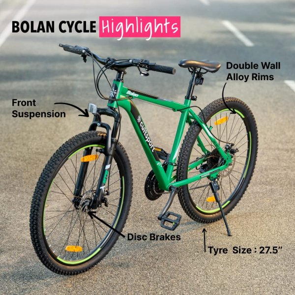 Mountainbike Bolan 27.5\\\" - Grn + Lsktting