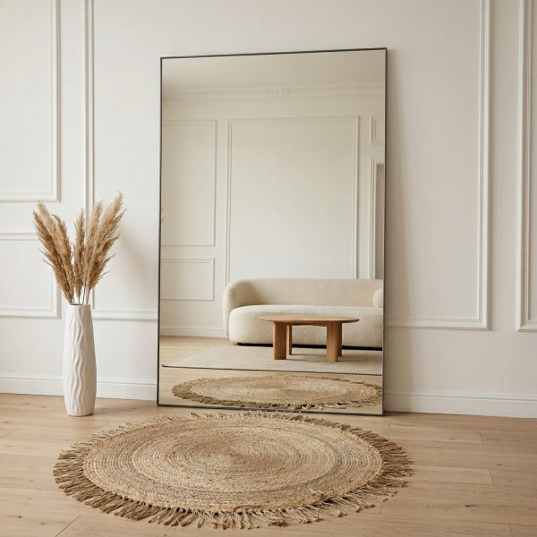 Spegel Orlando 190 x 120 cm - Krom ram