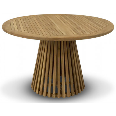 Saltö rundt kegleformet spisebord D120 cm - Teaktræ