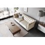 Soffa 3-sits Chesterfield beige - Milton Soffa 3-sits Chesterfield beige - Milton