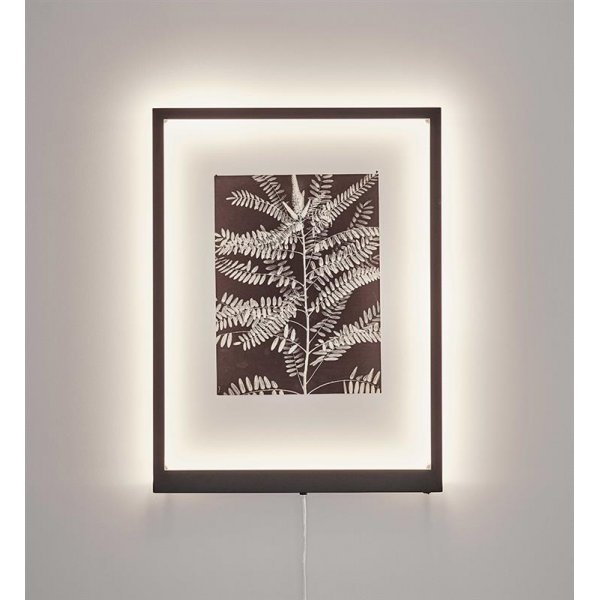 Frame v�gglampa 70x50 cm - Svart