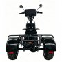 Elscooter Trehjuling 2000W Svart - Elmoped Klass 1 + Låskätting Elscooter Trehjuling 2000W Svart - Elmoped Klass 1 + Låskätting