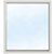 Fast f�nster 3-glas - aluminium - U-v�rde 1,1 + Karmhylsor