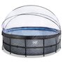Pool 450 cm Premium + Kupoltak & vrmepump