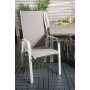 Ekens Matgrupp (224x100) - Vit/Gr - 8 Stolar