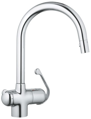 Grohe Diskl�dsblandare ettgrepp, DN 15 Zedra 32310