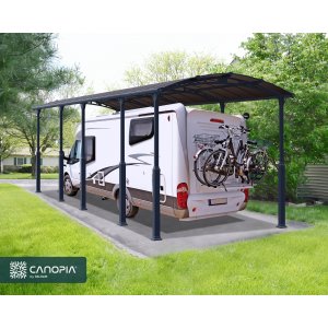 Canopia Alpine Carport i Metall Fr Husbil 3,6 x 11 - Gr