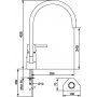 FM Mattsson Kksblandare Garda II Krom - 9610-0000