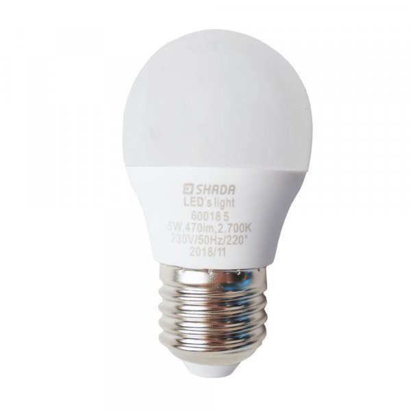 LED lampa G45 470lm E27 2700K