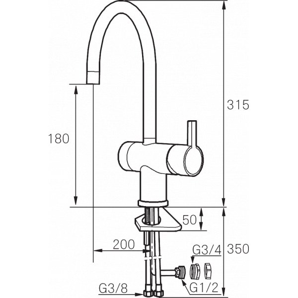 Mora Rexx K5 Med opvaskemaskine-lukning Mora Rexx K5 Med opvaskemaskine-lukning