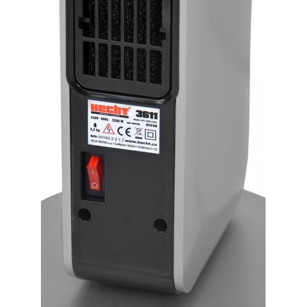 Roterande keramisk v�rmefl�kt - 2 kW