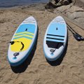 Kundbild SUP paddelbr�da 320 cm Bl�/gul | Uppbl�sbar stand up paddle board med tillbeh�r: Bra budget SUP. F�rsta dagen var...
