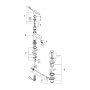Grohe Ettgreppsbatteri till tvttstll, DN 15 Lineare 32109
