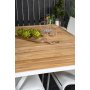 Dotorp Matgrupp (160x90) - Vit/Natur - 4 Stolar