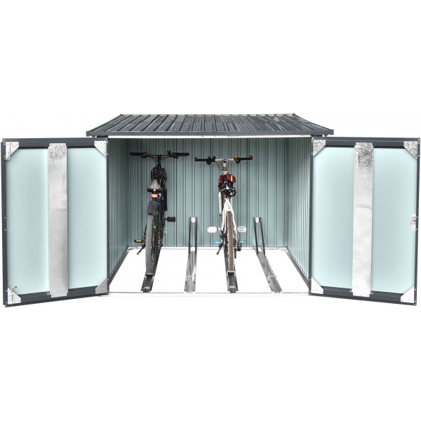 Cykelförråd Penta med lås - 4.5 m² Cykelförråd Penta med lås - 4.5 m²