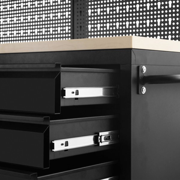 Komplett garageinredning på hjul Komplett garageinredning på hjul