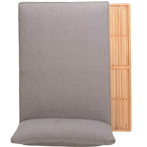 Lifestyle Garden Topaz Loungegruppe mit Tagesbett - Grau/Teak