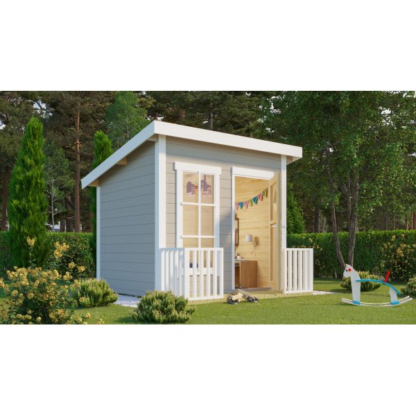 Lekstuga Filipa 3,2 m² trä byggsats för barn Lekstuga Filipa 3,2 m² trä byggsats för barn
