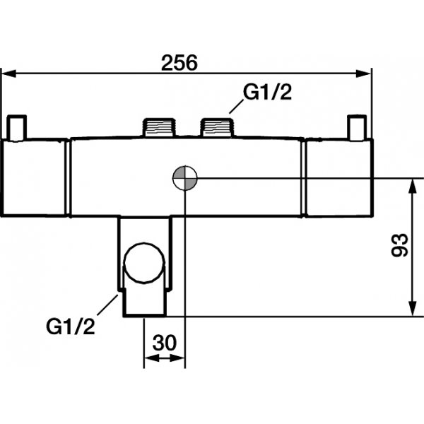 FM Mattsson Säkerhetsblandare (40 c/c) för badkar, Garda Krom - 9696-0000 FM Mattsson Säkerhetsblandare (40 c/c) för badkar, Garda Krom - 9696-0000