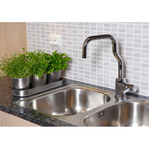 Oras Köksblandare med avstängning LA CUCINA ALESSI by Oras 8535 Oras Köksblandare med avstängning LA CUCINA ALESSI by Oras 8535