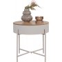 Sisco sidobord Beige/Gr� �40 cm