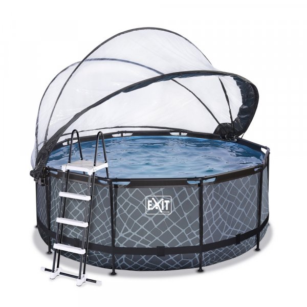 Pool ø360 cm Premium + Kupoltak Pool ø360 cm Premium + Kupoltak