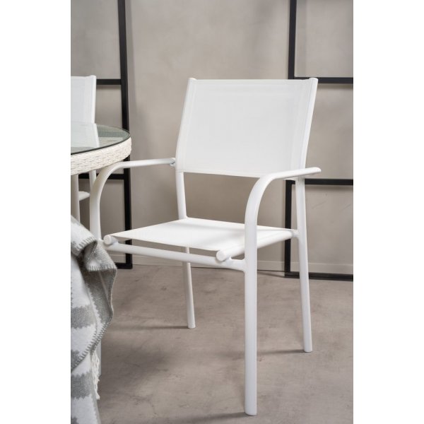 Frubol Matgrupp (�150) - Vit - 6 Stolar