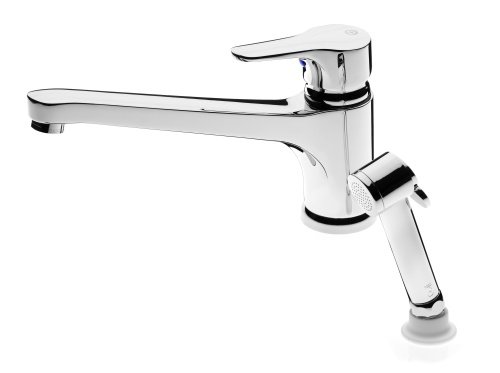 Gustavsberg Nautic k�ksblandare, med avst�ngning och handdusch