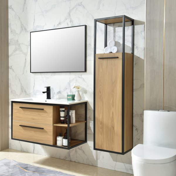 Kylpyhuonekalusteet Runko - Puu + 2.00 x Kylpyhuoneen koukku Kylpyhuonekalusteet Runko - Puu + 2.00 x Kylpyhuoneen koukku