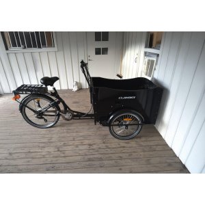 Elektrofahrrad mit Blackbox + Schlosskette