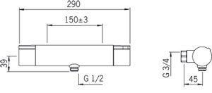 Oras Duschblandare Cubista 2870 Oras Duschblandare Cubista 2870