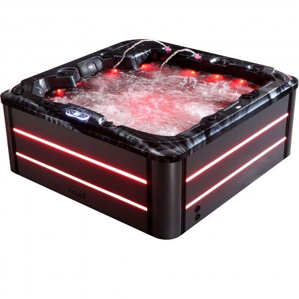 Spabad Vivid Dreams WiFi - 5-6 personer - Sort udgave Spabad Vivid Dreams WiFi - 5-6 personer - Sort udgave