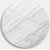 Accent ljus marmorsten Toppskiva �110 cm