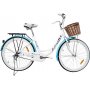 Damecykel Classic 26\\\" - hvid og bl