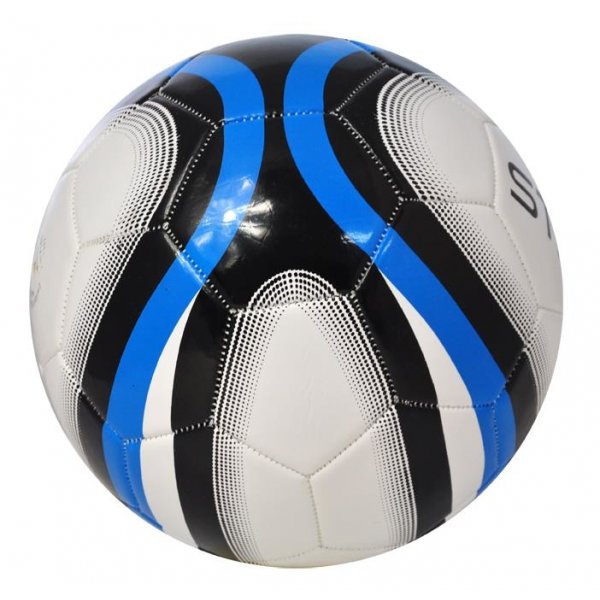 Fotboll Striker - svart & bl� (stl 5)