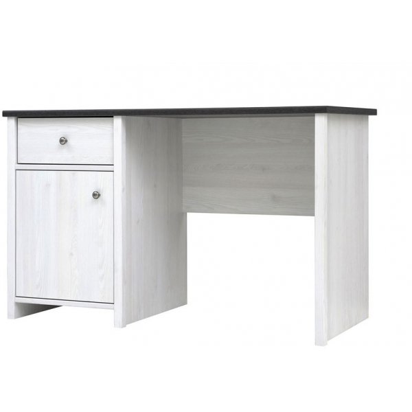Salvador skrivbord 120 cm - Vit/svart