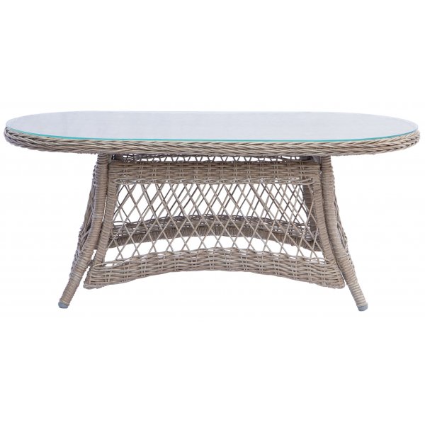 Menton Outdoor-Sofagarnitur - Tisch, Sessel und 3-Sitzer-Sofa Menton Outdoor-Sofagarnitur - Tisch, Sessel und 3-Sitzer-Sofa